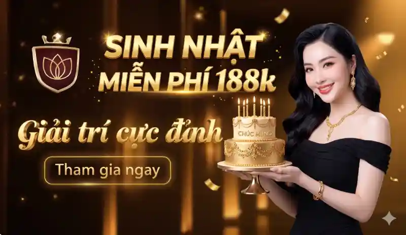 Khuyến Mãi Sinh Nhật Tặng 188k Miễn Phí Free Đỉnh Cao